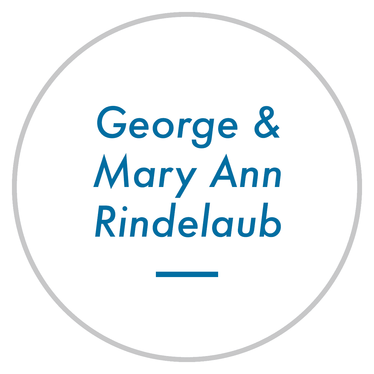 George & Mary Rindelaub